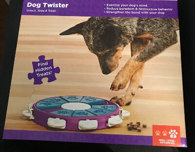 Dog Twister kartong