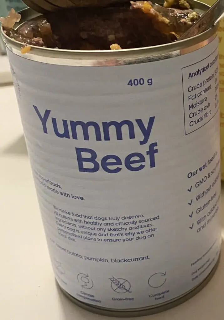 Buddy Pet Foods våtfoder Yummy Beef